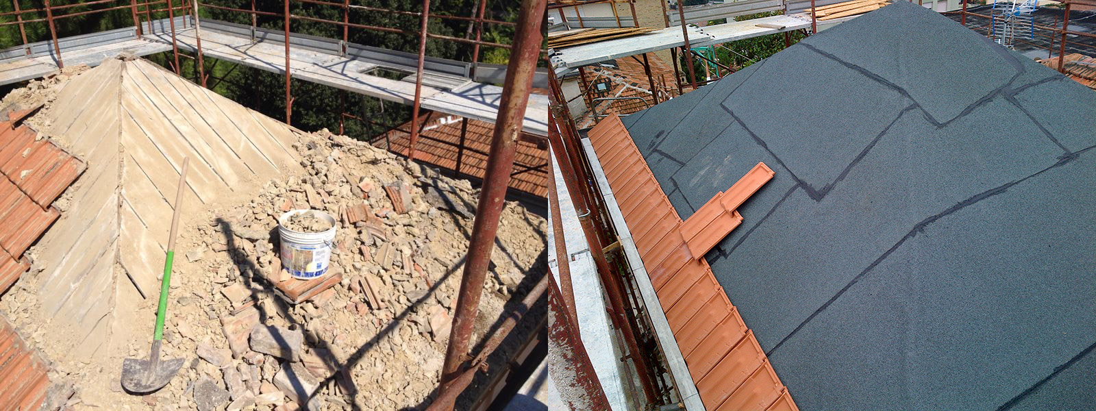 Impermeabilizzazione tetto in legno Macerata